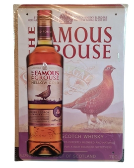 Retro Metallskylt - Famous Grouse
